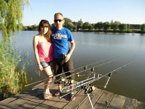 Poze capturi - Cu fiica mea,  la pescuit !